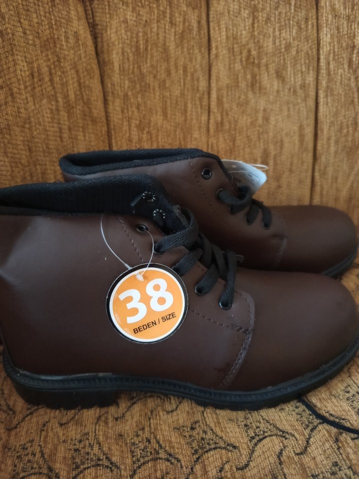 Kahverengi Erkek Deri Bot 38 Numara - Görsel 4