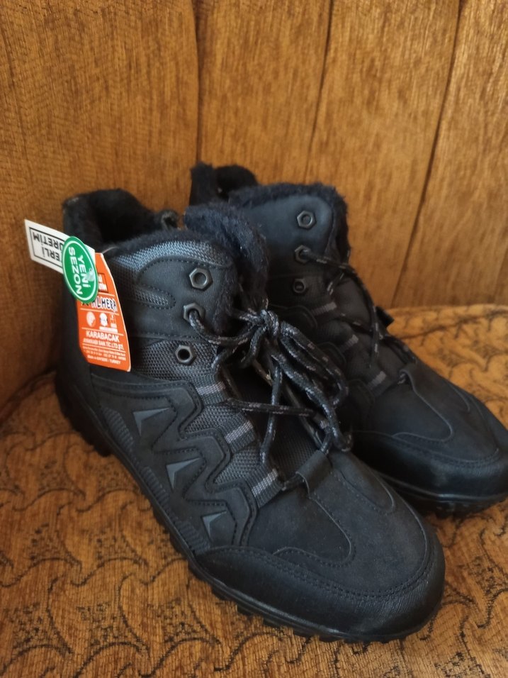 Siyah Kürklü Erkek Kauçuk Bot - Görsel 4