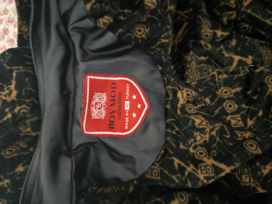 Kürklü Kapüşonlu Siyah Deri Biker Ceket - Görsel 3