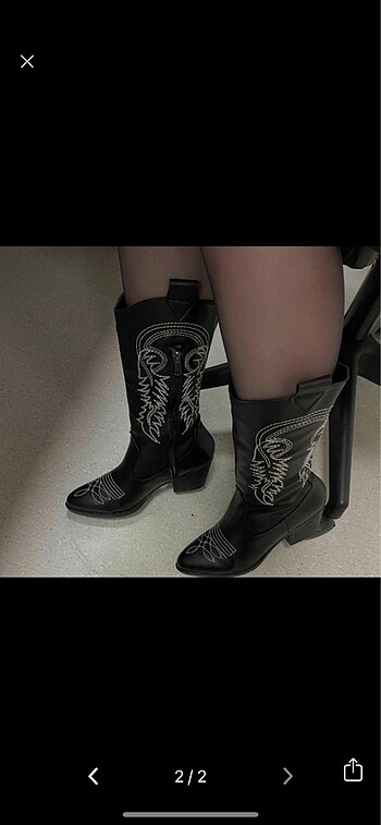 Kovboy bot/çizme - Görsel 2