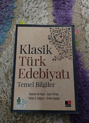 Kesit yayınları klâsik Türk edebiyatı 