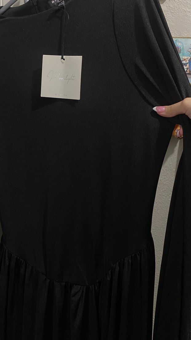 Manuka Moonlight Siyah elbise - Görsel 3