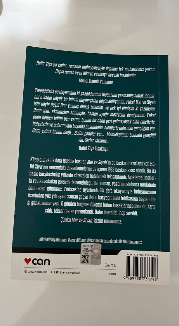 Mai ve Siyah - Halid Ziya Uşaklıgil - Görsel 2
