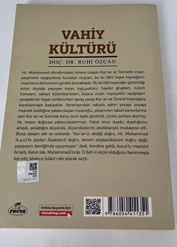 Vahiy Kültürü - Doç. Dr. Ruhi Özcan - Görsel 2