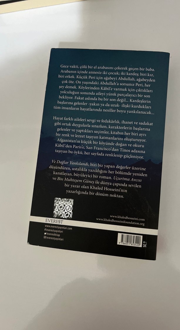 Ve Dağlar Yankılandı - Khaled Hosseini - Görsel 2