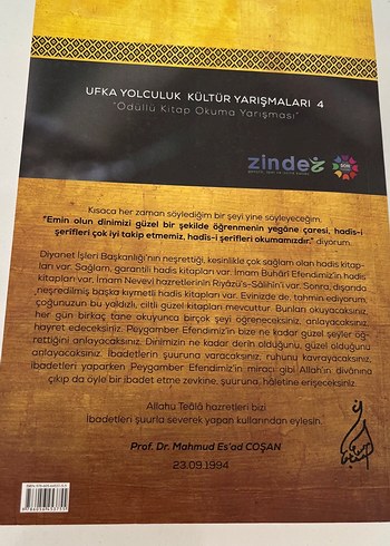 Riyâzü's-Sâlihîn'den 1001 Hadis Seçkisi Kitap - Görsel 2