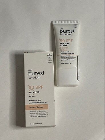 Güneş kremi purest - Görsel 5