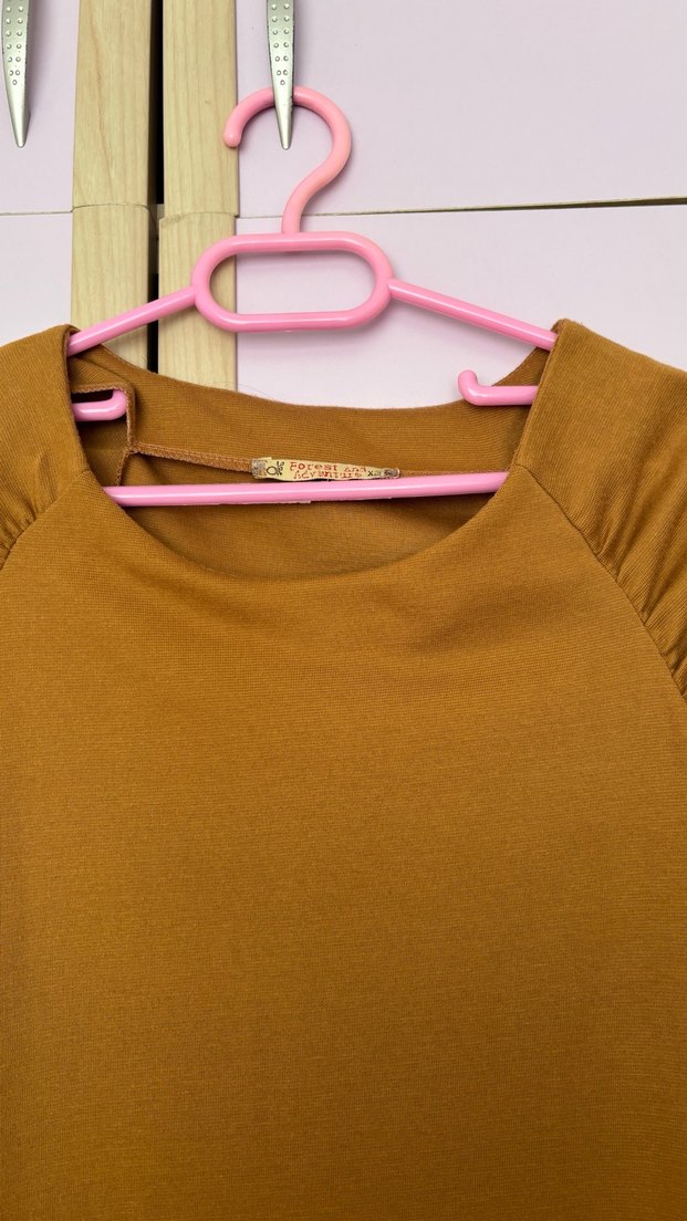 Uzun Kollu Mini vintage Elbise - Görsel 2