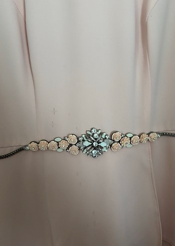 Pudra Pembe Tesettür Abiye - Görsel 3