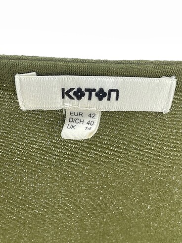 42 Beden haki Renk Koton Kısa Elbise %70 İndirimli.