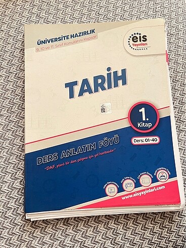 Eis yayınları tarih ders anlatım föyü