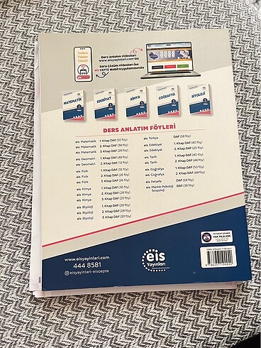 Eis yayınları tarih ders anlatım föyü