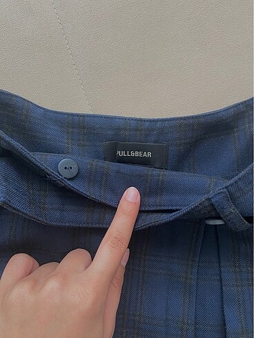 Pull and Bear Pull&bear Pileli Etek