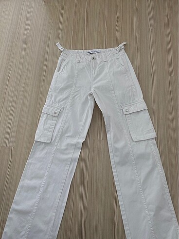 Bershka Beyaz Pantolon