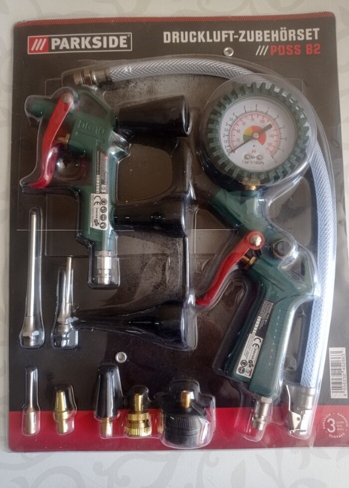 Havalı Alet Aksesuar Seti 7 Parçalı  - Görsel 2