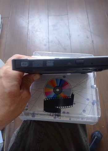 USB 3.0 Çok Renkli Süper İnce DVD-RW Sürücü - Görsel 4