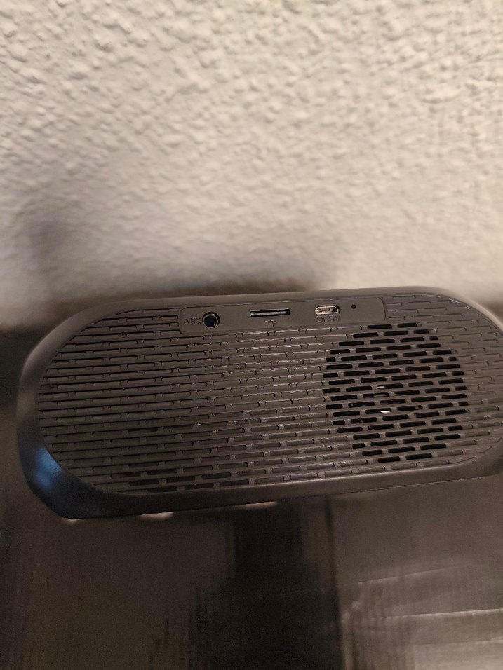 Saatli Bluetooth Hoparlör, Siyah - Görsel 3