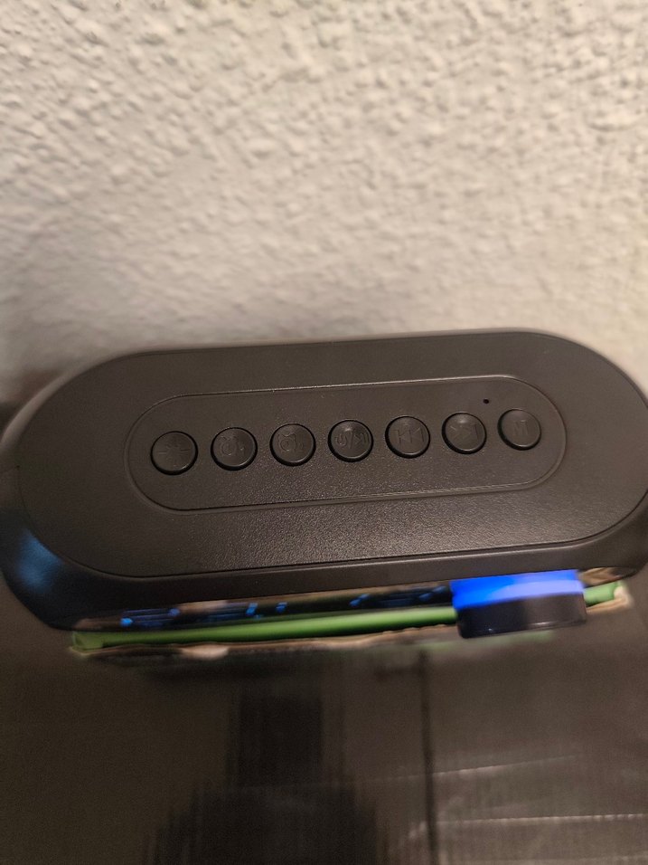 Saatli Bluetooth Hoparlör, Siyah - Görsel 2