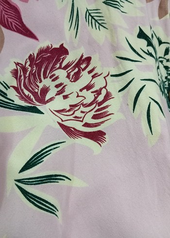 Pembe Desenli Uzun Kollu Gömlek - Görsel 2