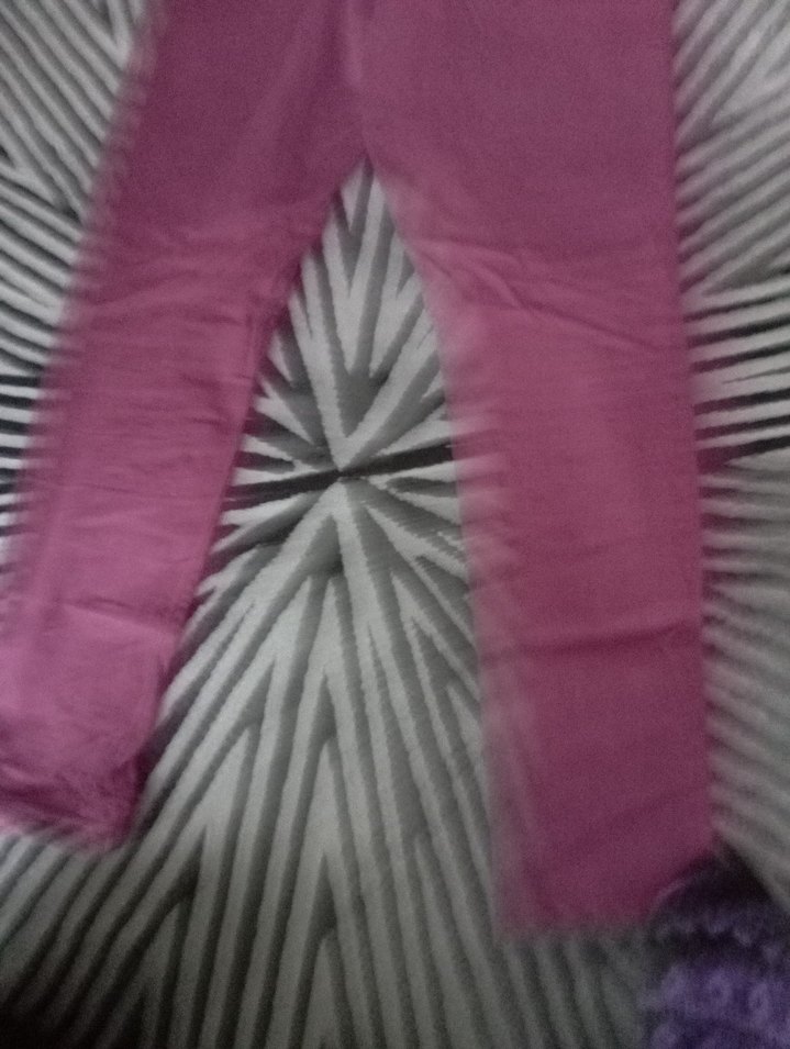 Mor Midi Kadın Kumaş Pantolon - Görsel 2