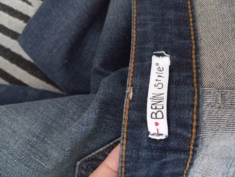 Kadın Lacivert Denim Normal Boy Jean - Görsel 3