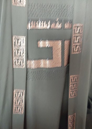 Yeşil Uzun taşlı Kollu üçlü takım - Görsel 3