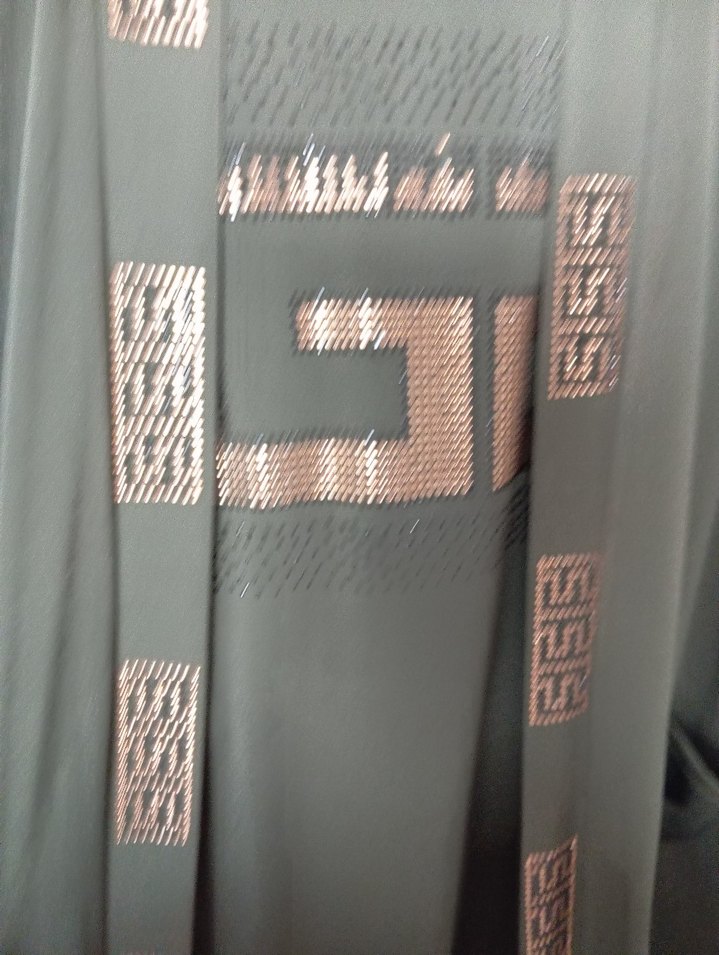 Yeşil Uzun taşlı Kollu üçlü takım - Görsel 3