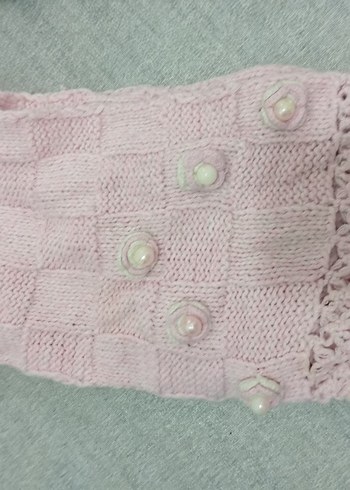 iki tane el örgüsü atkı - Görsel 3