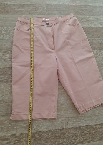 46 Beden pembe Renk Pembe Kadın Bermuda Şort