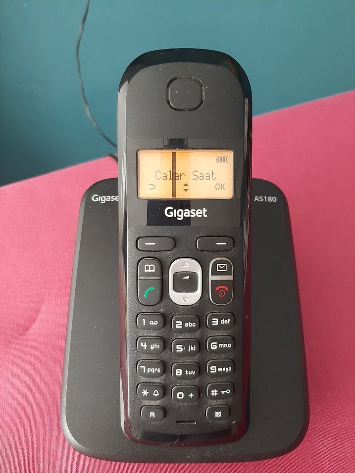 Gigaset Siyah Kablosuz Telefon Seti - Görsel 2