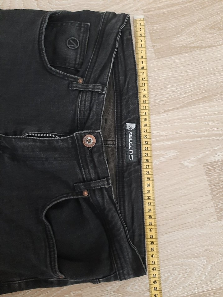 Erkek Siyah Denim Regular Fit Jeans - Görsel 4