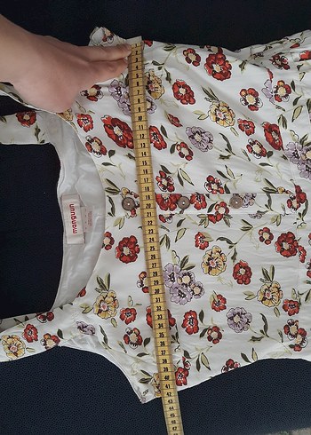 Çiçek Desenli Bohem Kadın Tulum - Görsel 3