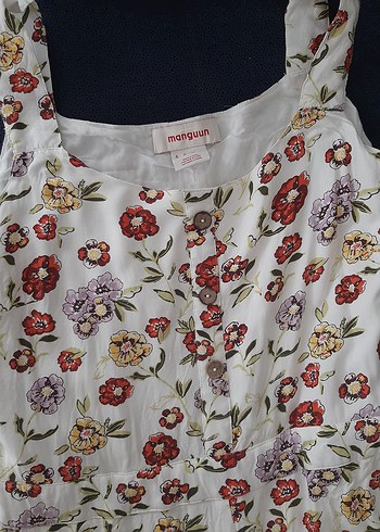 Çiçek Desenli Bohem Kadın Tulum - Görsel 4