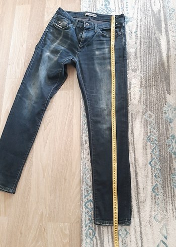 erkek mavi jeans - Görsel 5