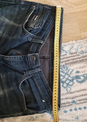 erkek mavi jeans - Görsel 6