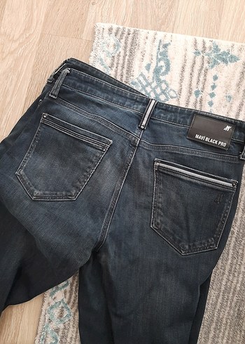 erkek mavi jeans - Görsel 4
