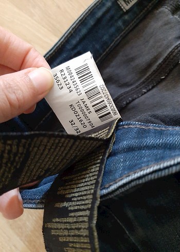 erkek mavi jeans - Görsel 10