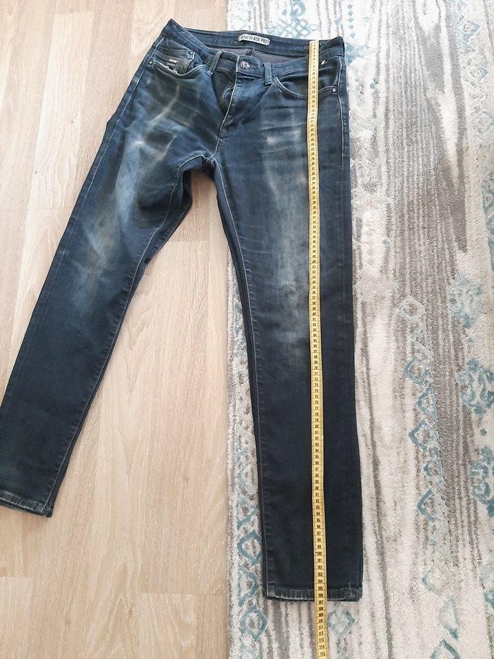 erkek mavi jeans - Görsel 5