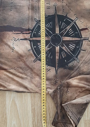 Bohem Tarzı Baskılı Erkek Tişört - Görsel 4