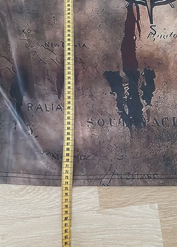 Bohem Tarzı Baskılı Erkek Tişört - Görsel 5