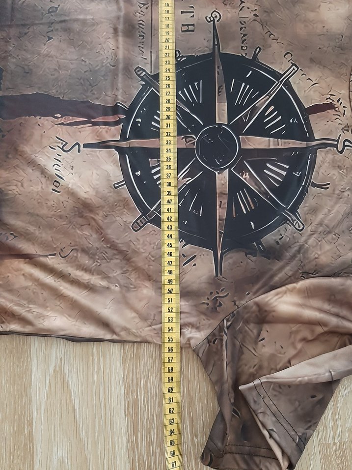 Bohem Tarzı Baskılı Erkek Tişört - Görsel 4