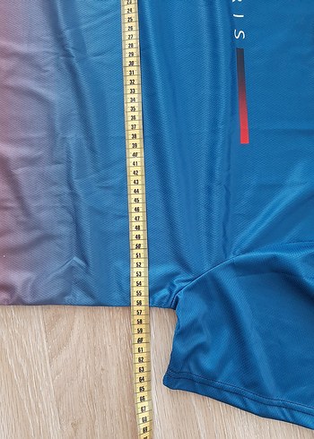 Koyu Mavi Erkek Kısa Kollu Tişört - Görsel 4