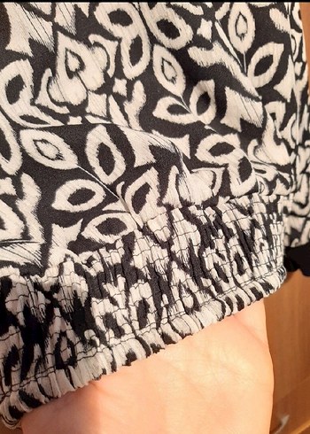 Bohem Tarz Siyah Desenli Kadın Ceket - Görsel 5