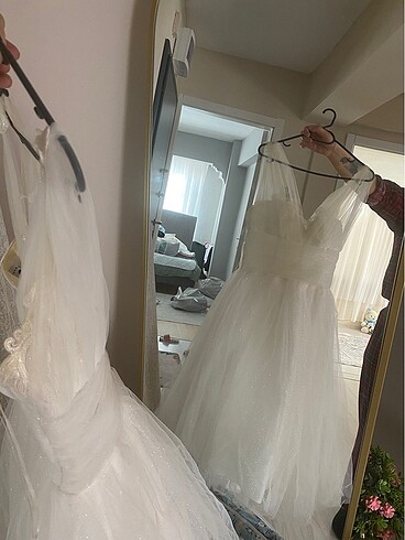 Beyaz after gelinlik - Görsel 6