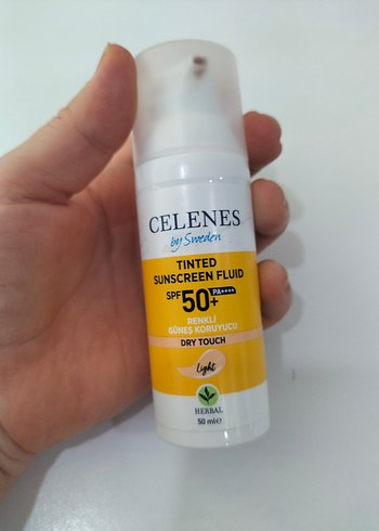 Celenes Tonlu Güneş Koruyucu SPF 50+ 50 ml