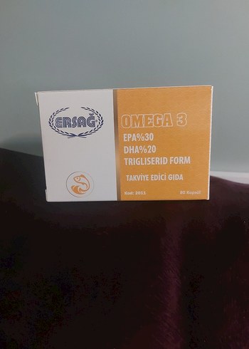ERSAĞ Omega 3 Takviye Edici Gıda