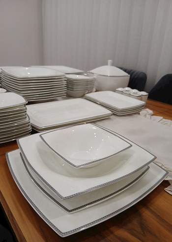 Karaca Fine Pearl Neklus 86 Parça Yemek takımı