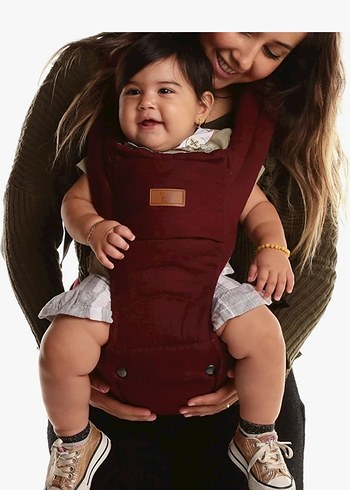 Baby plus Bordo Bebek Taşıyıcı Kanguru - Görsel 5