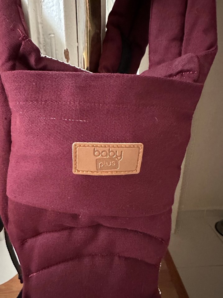 Baby plus Bordo Bebek Taşıyıcı Kanguru - Görsel 4