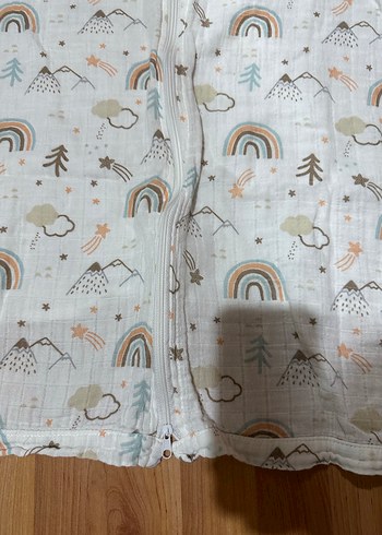 Fermuarlı müslin puset örtüsü - Görsel 2